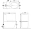Чаша безободкового унитаза BelBagno AMANDA P-trap BB051CPR 17