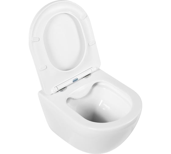 Подвесной безободковый унитаз BelBagno AMANDA с креплением BB051CHR