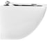 Подвесной безободковый унитаз BelBagno AMANDA с креплением BB051CHR 12