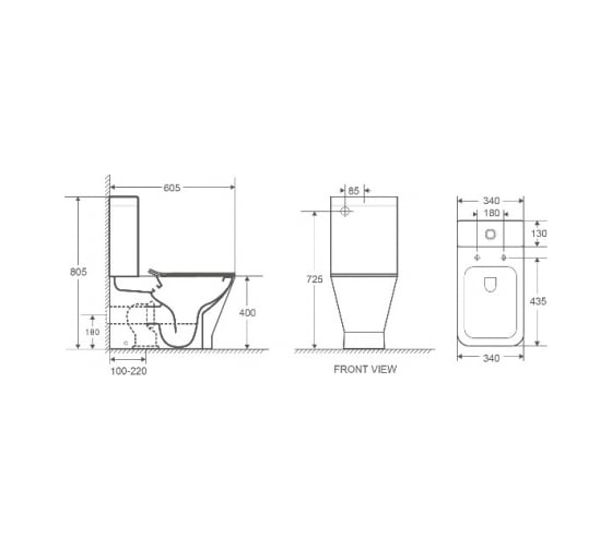Унитаз-компакт WeltWasser WW ROTBACH белый матовый 001 MT-WT 10000003792