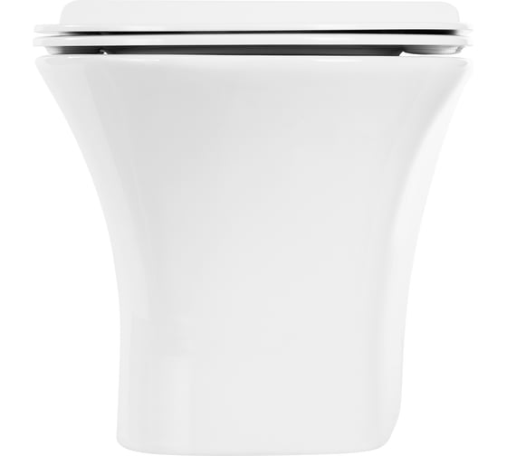 Подвесной безободковый унитаз BelBagno ANCONA BB1224CHR-SM
