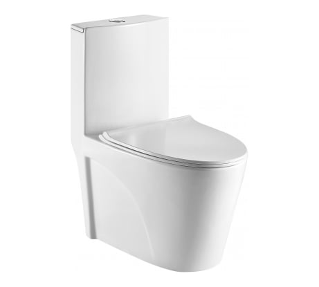 Унитаз-моноблок WeltWasser WW WELZBACH белый глянец 001 GL-WT 10000003805