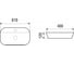 Накладная раковина WeltWasser WW ELBACH 610х400х120 2203 10000003825 2