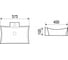 Накладная раковина WeltWasser WW ELBACH 575х400х105 1012 10000003855 2