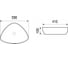 Накладная раковина WeltWasser WW ELBACH 590х410х100 1131 10000003849 2
