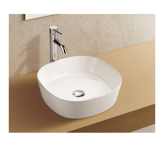Накладная раковина WeltWasser WW ELBACH 430х430х135 2198 10000003841 1