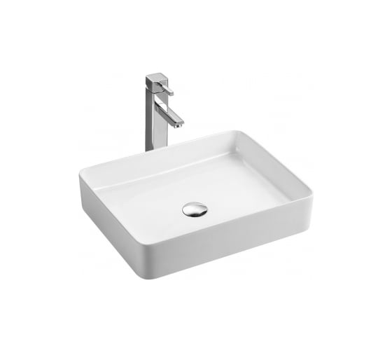Накладная раковина WeltWasser WW ELBACH 510х405х110 2178 10000003842 1