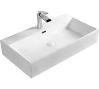 Умывальник Selena Quadra 75, 1 отверстие, б/к Q01180WG 123-0487