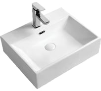 Умывальник Selena Quadra 50, 1/вел, 1 отверстие, б/к Q01150WG 123-0485