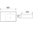 Накладная раковина WeltWasser WW ELBACH 605х430х125 2223 10000004572 2