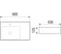 Накладная раковина WeltWasser WW ELBACH 605х430х125 2223 10000004573 2