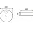 Накладная раковина WeltWasser WW ELBACH 460х460х100 3204 10000004568 2
