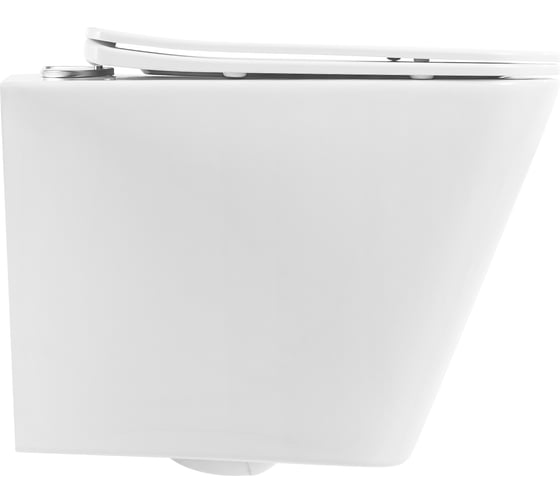 Подвесной безободковый унитаз BelBagno ARDENTE-R P-trap BB520CHR