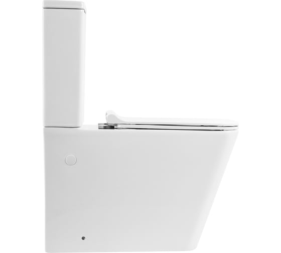 Чаша безободкового унитаза BelBagno ARDENTE-R P-trap BB02093CPR