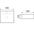 Накладная раковина WeltWasser WW ELBACH матовая черная, 420х420х120 2177 MB 10000004507 2