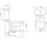 Чаша унитаза BelBagno BOHEME S-trap BB115CPS 15