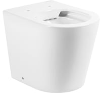 Приставной безободковый унитаз BelBagno FLAY-R P-trap BB1003CBR