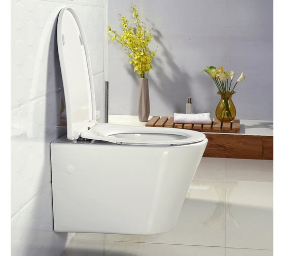 Чаша подвесного унитаза BelBagno FLAY-R BB506CH