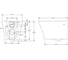 Чаша подвесного унитаза BelBagno FLAY-R BB506CH 6