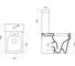 Чаша унитаза BelBagno JANICE P-trap BB124CP 11