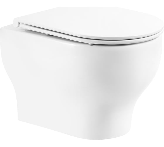 Подвесной безободковый унитаз BelBagno LUCIE P-trap BB063CHR