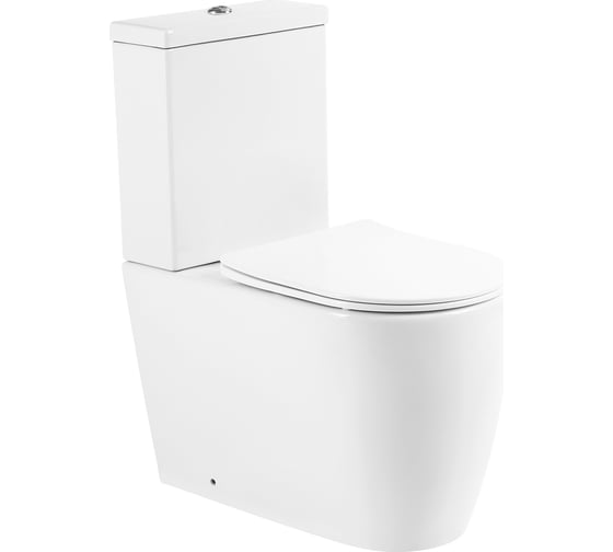 Чаша безободкового унитаза BelBagno MARINO P-trap BB105CPR