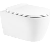 Чаша подвесного безободкового унитаза BelBagno MARINO с креплением BB105CHR