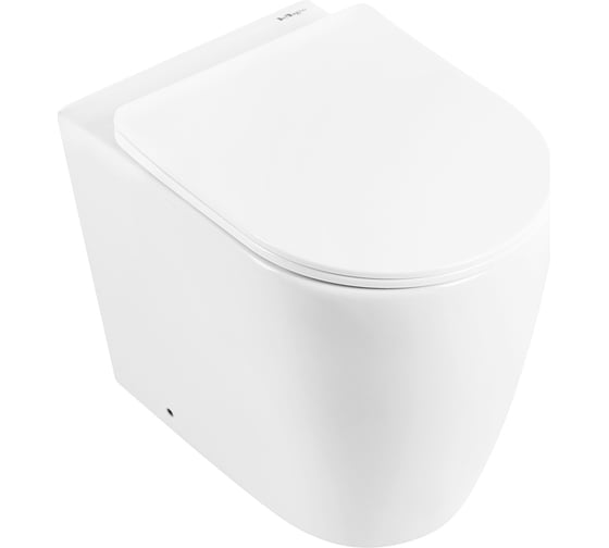 Чаша приставного безободкового унитаза BelBagno MARINO P-trap BB105CBR