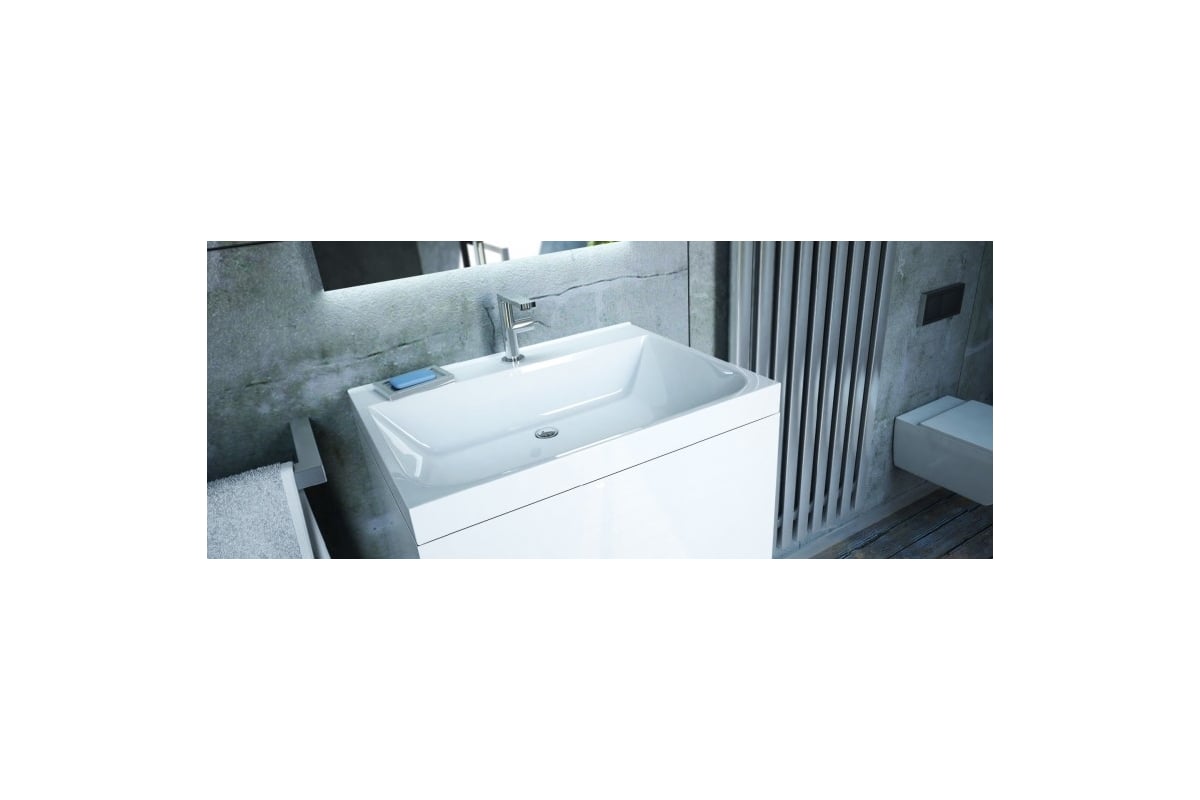 Раковина ANDREA Orion-500 с сифоном и кронштейнами 4680028070382 ...