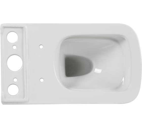 Чаша безободкового унитаза BelBagno MARMI P-trap BB052CPR