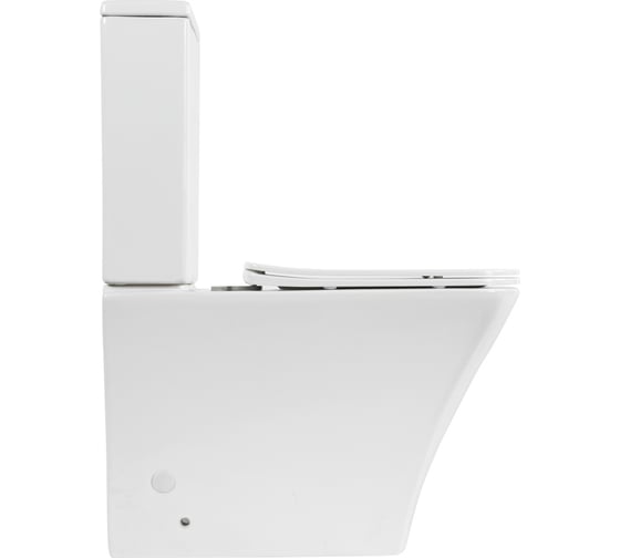 Чаша безободкового унитаза BelBagno MARMI P-trap BB052CPR