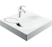 Раковина над стиральной машиной Paola Liguria-60x60 с кронштейнами 4660105230243