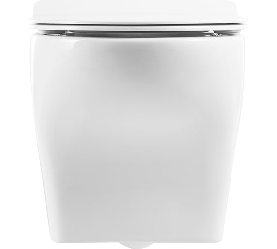 Подвесной безободковый унитаз BelBagno KRAFT P-trap BB064CHR