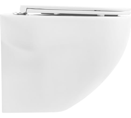 Подвесной безободковый унитаз BelBagno ONDA P-trap BB066CHR