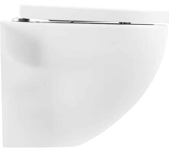 Подвесной безободковый унитаз BelBagno ONDA P-trap BB066CHR