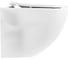Подвесной безободковый унитаз BelBagno ONDA P-trap BB066CHR 6