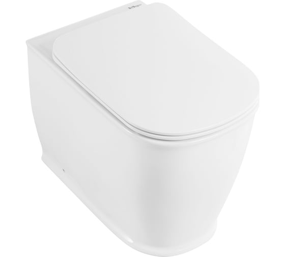 Чаша приставного унитаза BelBagno PRADO P-trap BB10150CB