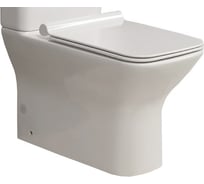 Чаша унитаза BelBagno ROMANO полное примыкание к стене, P-trap BB248CPR-P