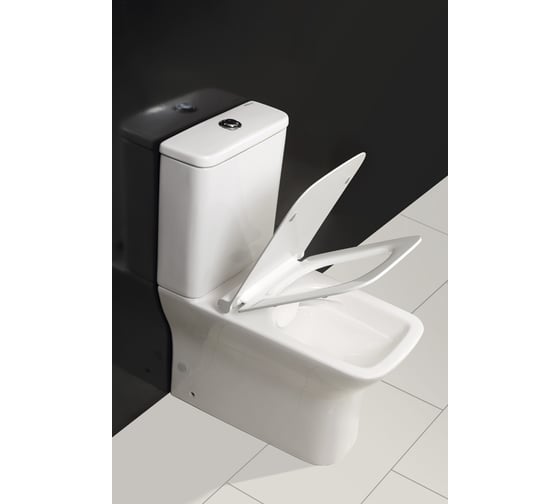 Чаша унитаза BelBagno ROMANO полное примыкание к стене, P-trap BB248CPR-P