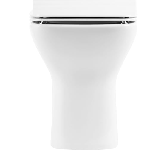 Приставной безободковый унитаз BelBagno ROMANO полное примыкание, P-trap BB248CBR