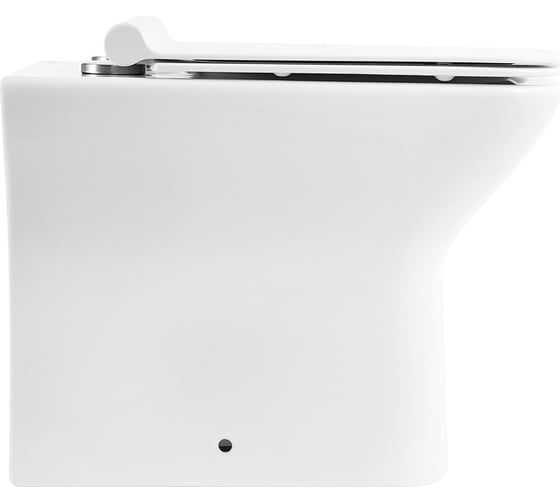 Приставной безободковый унитаз BelBagno ROMANO полное примыкание, P-trap BB248CBR
