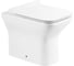 Приставной безободковый унитаз BelBagno ROMANO полное примыкание, P-trap BB248CBR 1