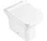 Приставной безободковый унитаз BelBagno ROMANO полное примыкание, P-trap BB248CBR 2