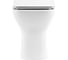 Приставной безободковый унитаз BelBagno ROMANO полное примыкание, P-trap BB248CBR 3