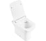 Приставной безободковый унитаз BelBagno ROMANO полное примыкание, P-trap BB248CBR 7
