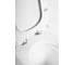 Приставной безободковый унитаз BelBagno ROMANO полное примыкание, P-trap BB248CBR 9