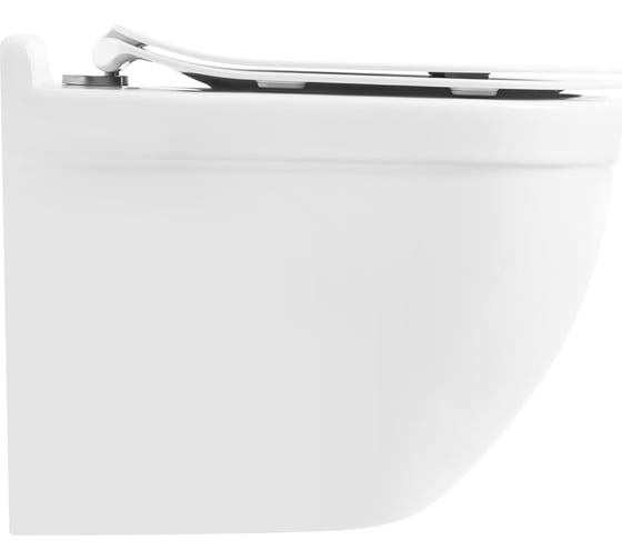 Подвесной безободковый унитаз BelBagno SENSO-R с креплением BB017CHR