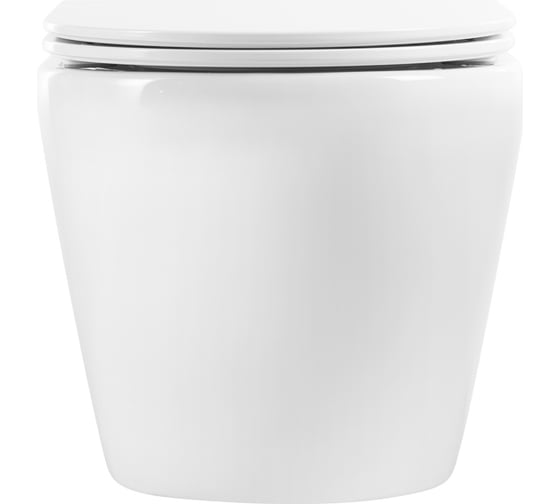 Подвесной безободковый унитаз BelBagno SFERA-R P-trap BB046CHR