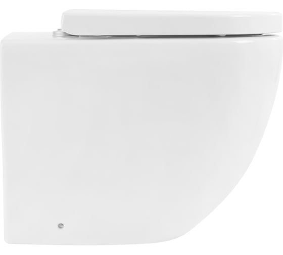 Приставной безободковый унитаз BelBagno SFERA-R P-trap BB2141CBR