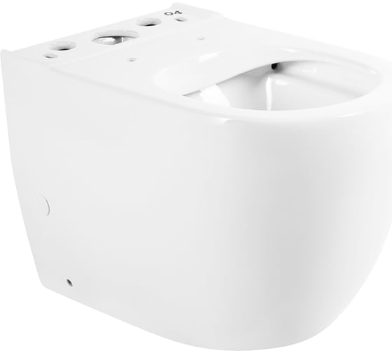 Чаша безободкового унитаза BelBagno SFERA-TR P-trap BB2128CPR 1